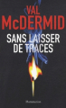 Couverture Sans laisser de traces Editions Flammarion 2014