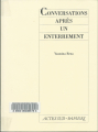 Couverture Conversations après un enterrement Editions Actes Sud (Papiers) 1987