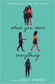 Couverture When You Were Everything Editions Delacorte Press 2020
