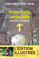 Couverture Immortelle randonnée Editions Gallimard  2013