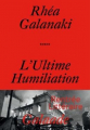 Couverture L'ultime humiliation Editions Galaade 2016