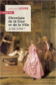 Couverture Le temps des illusions : Chronique de la Cour et de la Ville, 1715-1756 Editions Tallandier (Texto) 2020