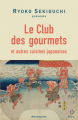 Couverture Le club des gourmets et autres cuisines japonaises Editions P.O.L 2019