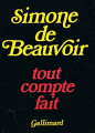 Couverture Tout compte fait Editions Gallimard  (Soleil) 1972