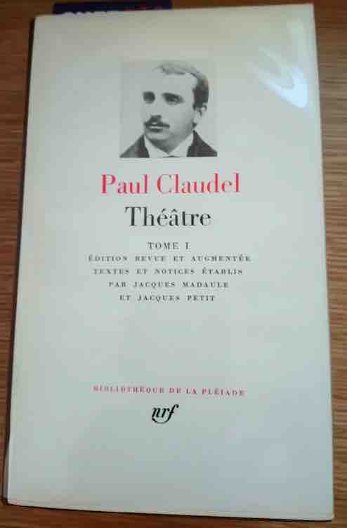Couverture Théâtre (Paul Claudel), tome 1
