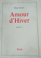 Couverture Amour d'hiver Editions Stock 1962
