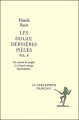 Couverture Les Douze dernières pièces, tome 2 Editions Le spectateur français 2003