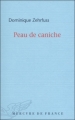 Couverture Peau de caniche Editions Mercure de France (Bleue) 2010