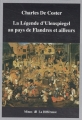 Couverture La légende d'Ulenspiegel Editions de La différence 2003