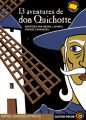 Couverture 13 aventures de Don quichotte Editions Flammarion (Castor poche - Contes, légendes et récits) 2008