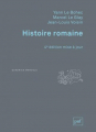 Couverture Histoire romaine Editions Presses universitaires de France (PUF) (Quadrige - Manuels) 2019