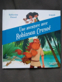 Couverture Une aventure avec Robinson Crusoé Editions Hachette (Jeunesse) 2020