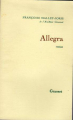 Couverture Allegra Editions Grasset 1976