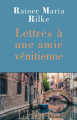 Couverture Lettres à une amie vénitienne Editions de L'Herne (Carnets) 2016