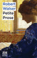 Couverture Petite prose Editions Zoe (Poche) 2020