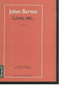 Couverture Love, etc. Editions Denoël (Empreinte) 1992