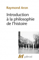 Couverture Introduction à la philosophie de l'histoire Editions Gallimard  (Tel) 2020