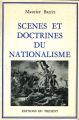 Couverture Scènes et doctrines du nationalisme Editions du Trident 1987