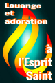 Couverture Louange et adoration à l'esprit saint  Editions Autoédité 2020