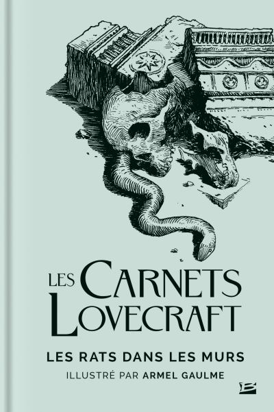 Couverture Les Carnets Lovecraft : Les Rats dans les murs (illustré)