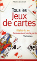 Couverture Tous les jeux de cartes Editions Marabout 2001