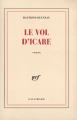 Couverture Le vol d'Icare Editions Gallimard  (Blanche) 1968