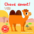 Couverture Chaud devant ! Editions Gallimard  (Jeunesse - Mes petits imagiers sonores) 2019
