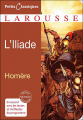 Couverture L'Iliade, abrégé Editions Larousse (Petits classiques) 2014
