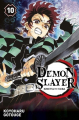 Couverture Les rôdeurs de la nuit / Demon Slayer, tome 10 Editions Panini (Manga - Shônen) 2020