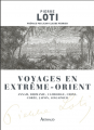 Couverture Voyages en Extrême-Orient Editions Arthaud 2014