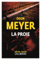 Couverture La proie Editions Gallimard  (Série noire) 2020