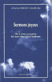 Couverture Sermons Joyeux Editions Les Solitaires Intempestifs (Bleue) 2008
