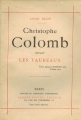 Couverture Christophe Colomb devant les taureaux Editions Albert Savine 1890