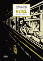 Couverture Herzl, une histoire européenne Editions Denoël (Graphic) 2018