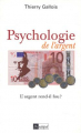 Couverture Psychologie de l'argent Editions L'Archipel 2003