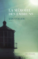 Couverture La mémoire des embruns Editions Les Escales 2015