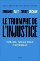 Couverture Le triomphe de l’injustice  Editions Seuil 2020