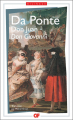 Couverture Don Giovanni Don Juan Editions Flammarion (GF - Bilingue) 2018
