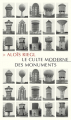 Couverture Le culte moderne des monuments : Son essence et sa genèse Editions Allia 2016