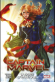 Couverture Captain Marvel (Thompson), tome 02 : La chute d'une étoile Editions Panini (100% Marvel) 2020