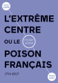 Couverture L'extrême centre ou le poison français Editions Champ Vallon 2019