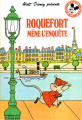 Couverture Roquefort mène l'enquête Editions Hachette (Mickey - Club du livre) 1982