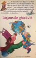 Couverture Leçons de géoravie Editions Folio  (Cadet bleu) 1994