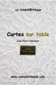 Couverture Cartes sur table Editions La Comédiathèque 2011
