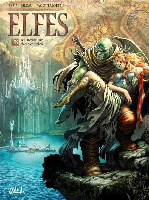Couverture Elfes, tome 28 : Au royaume des aveugles 