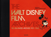 Couverture Les archives des films Walt Disney : Les films d'animation 1921-1968 Editions Taschen 2020