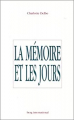 Couverture La mémoire et les jours Editions Berg International 2013