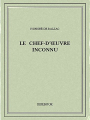 Couverture Le Chef-d'oeuvre inconnu Editions Bibebook 2015