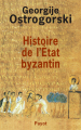 Couverture Histoire de l'État byzantin Editions Payot 2007