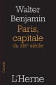 Couverture Paris, capitale du XIXe siècle Editions Marque-Pages 2017